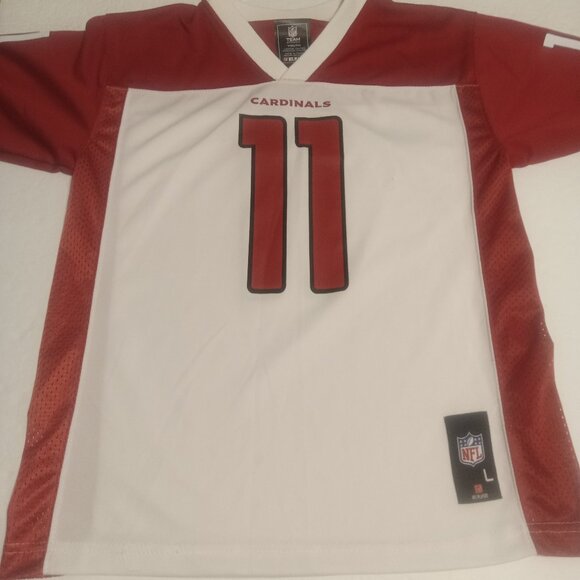 NFL Team Apparel Arizona Cardinals Larry Fitzgerald Youth Jersey Size L (14/16) - Picture 1 of 8